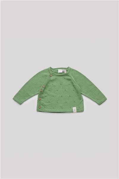 Layette Erkek Bebek Yeşil Kazak