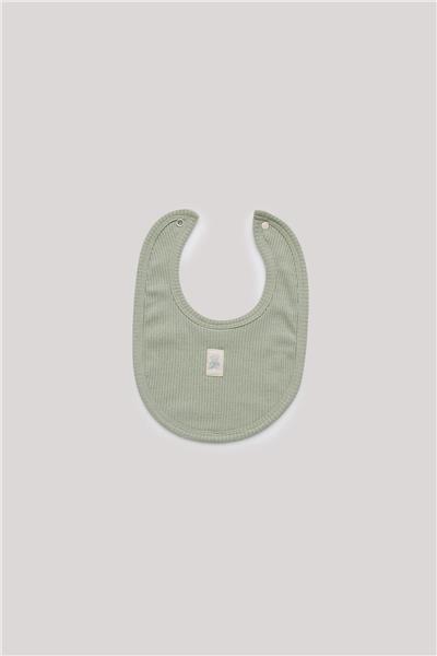 Layette Erkek Bebek Yeşil Önlük