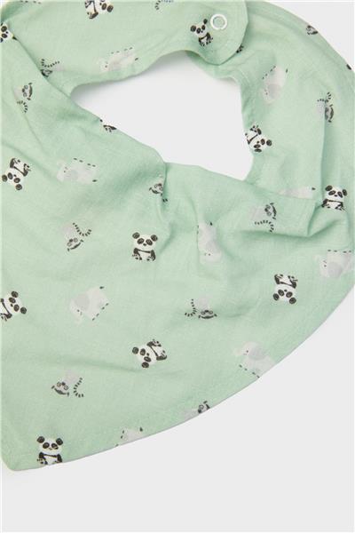 Layette Erkek Bebek Yeşil Önlük