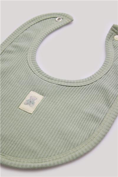 Layette Erkek Bebek Yeşil Önlük