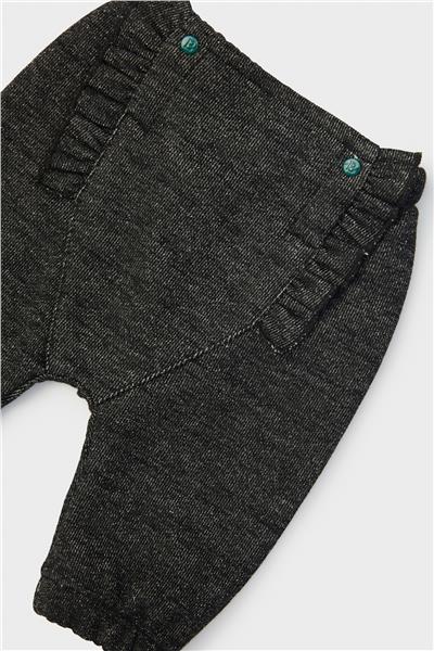 Layette Kız Bebek Antrasit Eşofman Altı