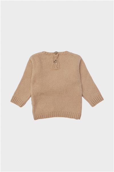 Layette Kız Bebek Bej Kazak