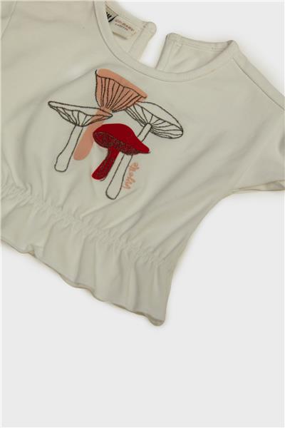 Layette Kız Bebek Beyaz Bluz