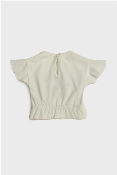 Layette Kız Bebek Beyaz Bluz
