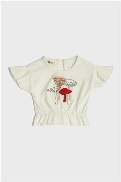 Layette Kız Bebek Beyaz Bluz