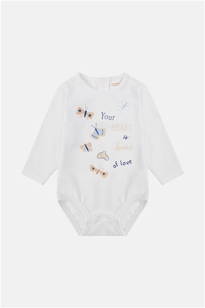 Layette Kız Bebek Beyaz Body