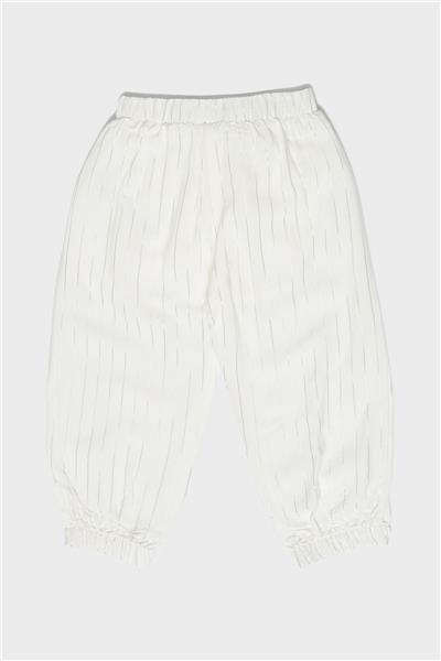 Layette Kız Bebek Beyaz Eşofman Altı