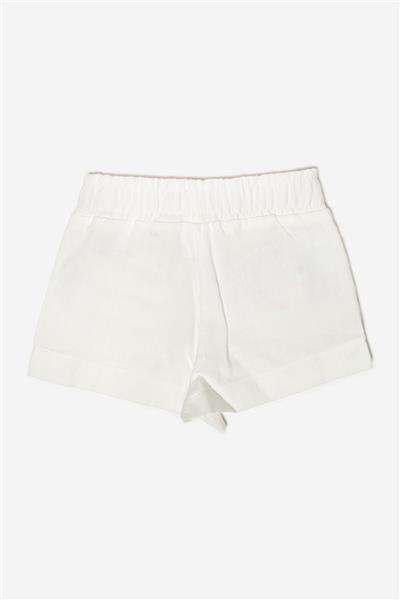 Layette Kız Bebek Beyaz Şort