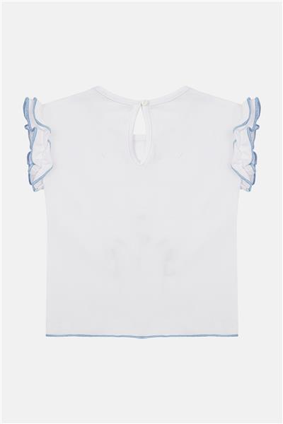Layette Kız Bebek Beyaz Tshirt