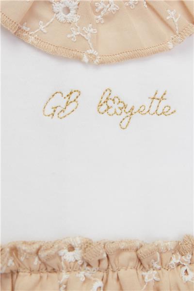 Layette Kız Bebek Beyaz Tulum