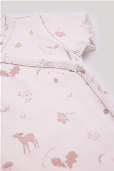 Layette Kız Bebek Desenli Body