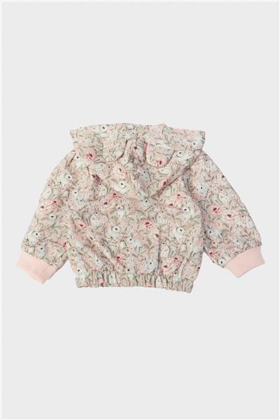 Layette Kız Bebek Desenli Eşofman Üstü