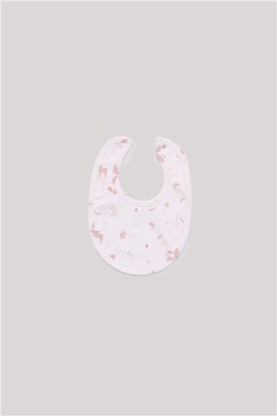 Layette Kız Bebek Desenli Önlük