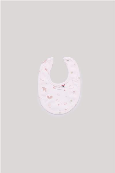Layette Kız Bebek Desenli Önlük