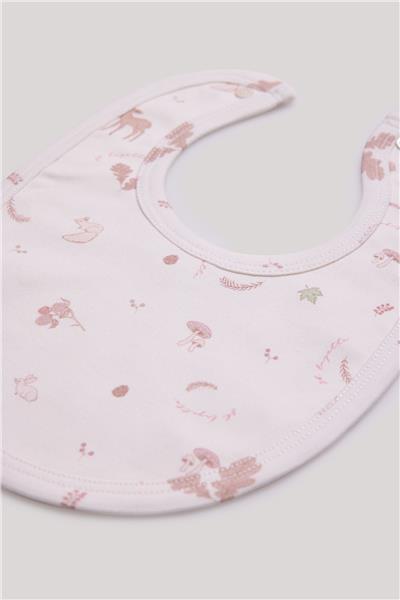 Layette Kız Bebek Desenli Önlük