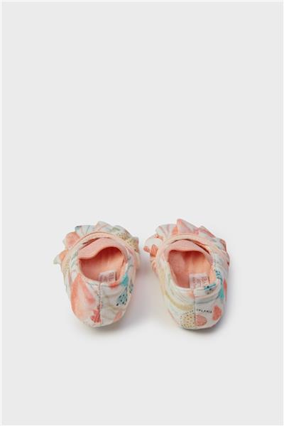 Layette Kız Bebek Desenli Patik