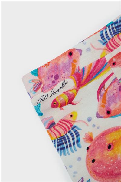 Layette Kız Bebek Desenli Tayt