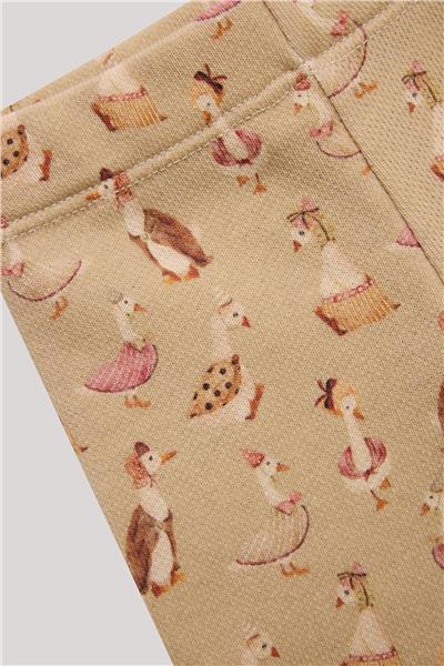 Layette Kız Bebek Desenli Tayt