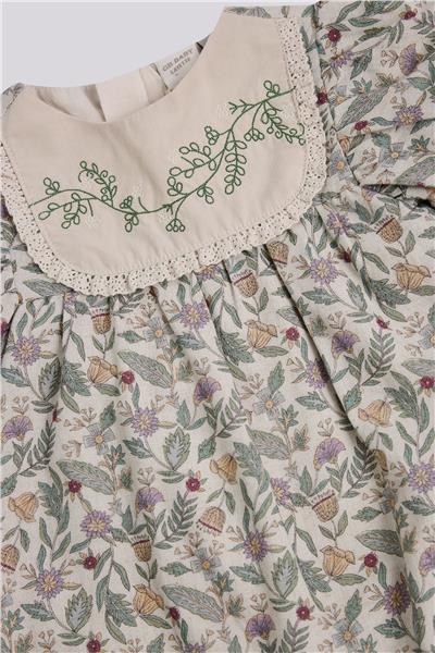 Layette Kız Bebek Desenli TulumLayette Kız Bebek Desenli Tulum