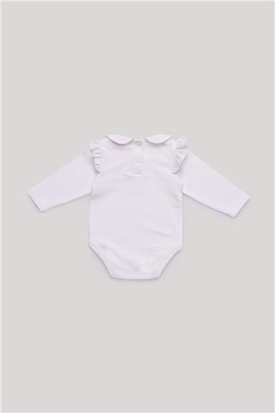Layette Kız Bebek Ekru Body