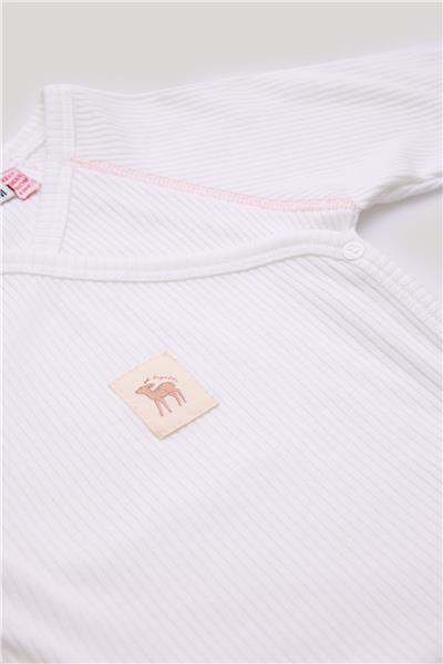 Layette Kız Bebek Ekru Body