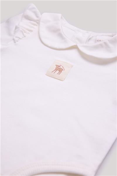 Layette Kız Bebek Ekru Body