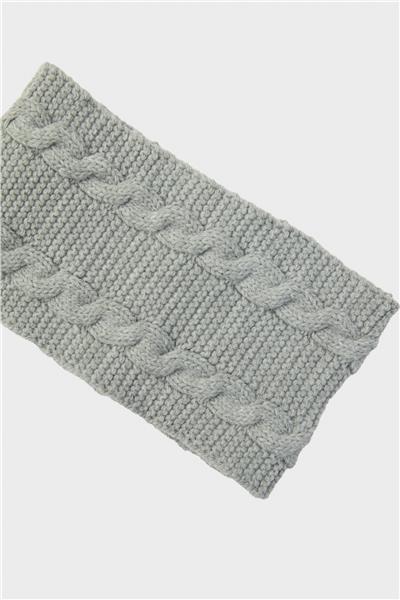 Layette Kız Bebek Gri Boyunluk
