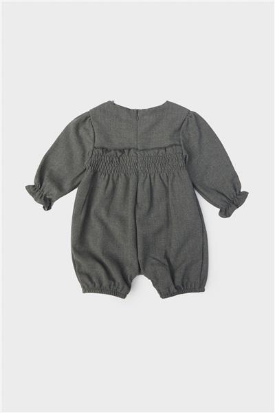 Layette Kız Bebek Gri Tulum