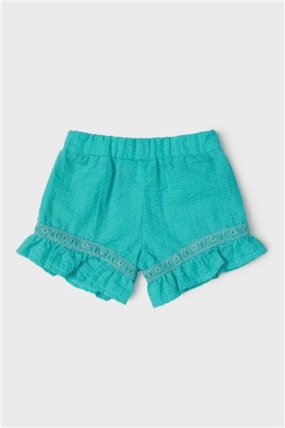 Layette Kız Bebek Mavi Şort