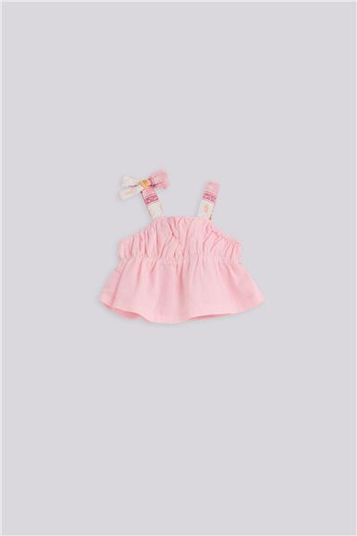 Layette Kız Bebek Pembe BluzLayette Kız Bebek Pembe Bluz