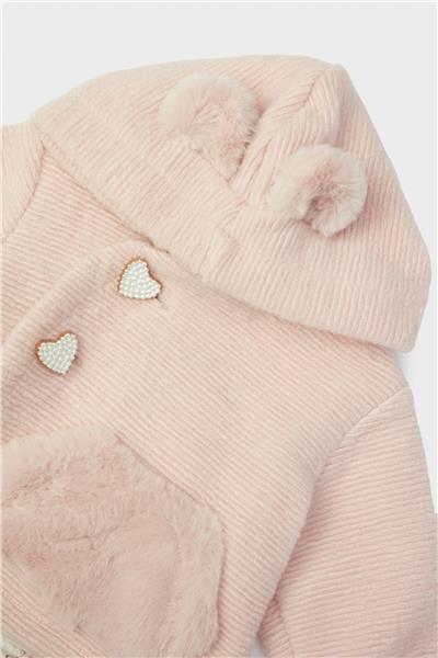 Layette Kız Bebek Pembe Ceket