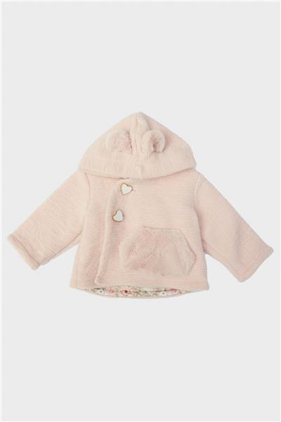 Layette Kız Bebek Pembe Ceket