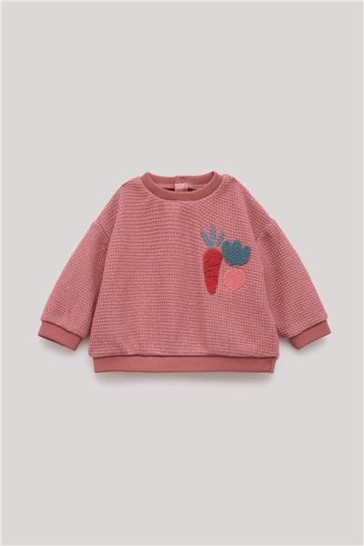 Layette Kız Bebek Pembe Eşofman Üstü