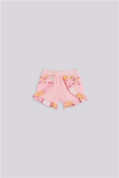 Layette Kız Bebek Pembe ŞortLayette Kız Bebek Pembe Şort
