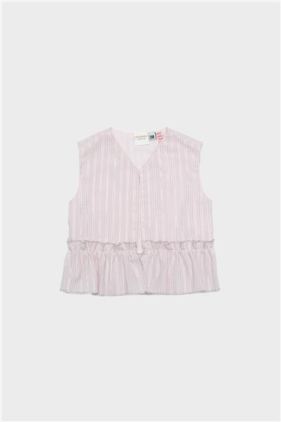 Layette Kız Bebek Pembe Yelek