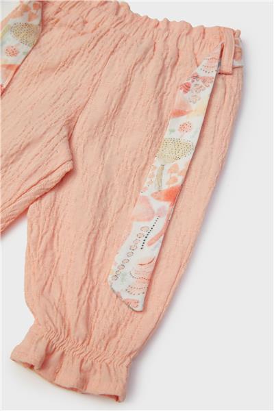 Layette Kız Bebek Somon Eşofman Altı