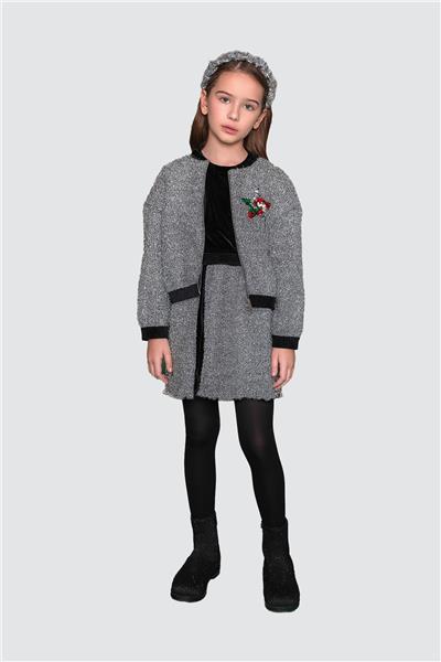 Lia Lea Kız Çocuk Gri Mont