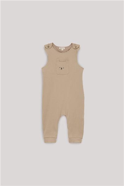 Nebbati Basic Baby Boy Beige Overall