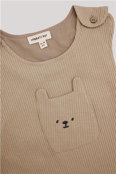 Nebbati Basic Baby Boy Beige Overall