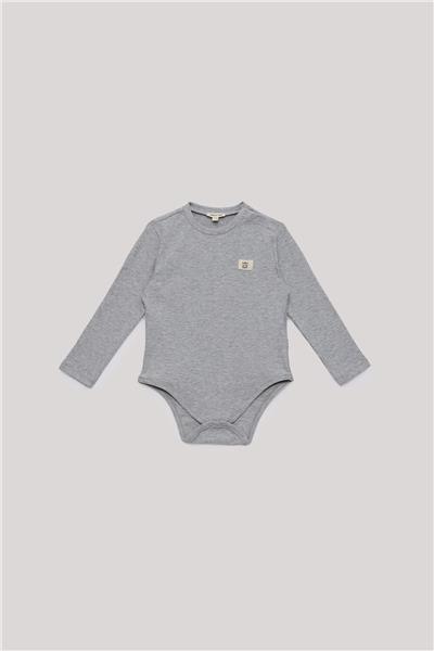 Nebbati Basic Erkek Bebek Gri Body