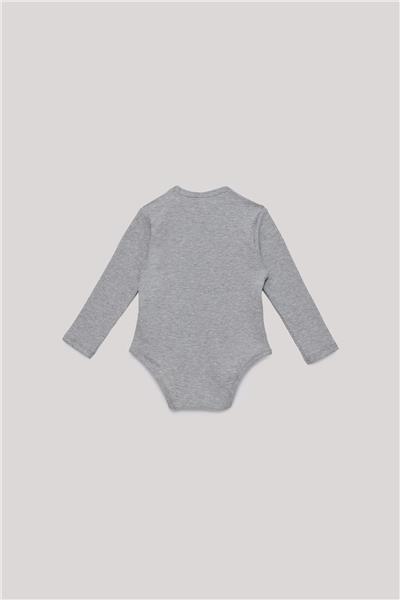 Nebbati Basic Erkek Bebek Gri Body