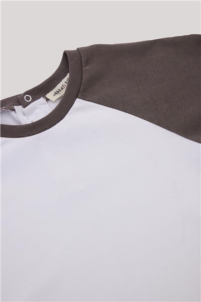Nebbati Basic Erkek Bebek Renkli T-Shirt