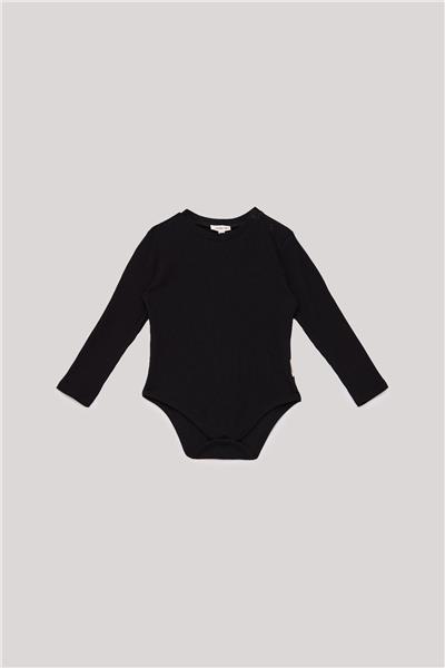 Nebbati Basic Erkek Bebek Siyah Body