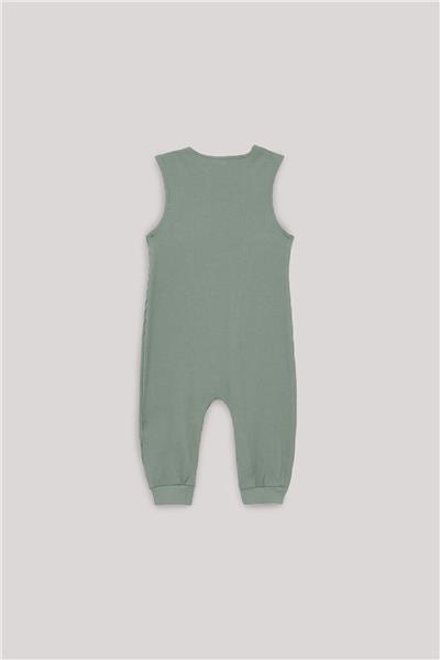 Nebbati Basic Baby Boy Green Overall