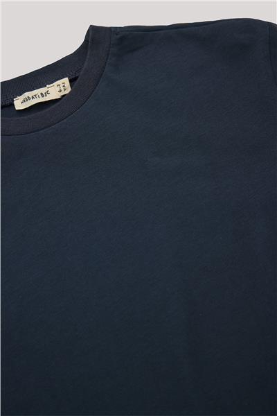 Nebbati Basic Erkek Çocuk Antrasit T-Shirt