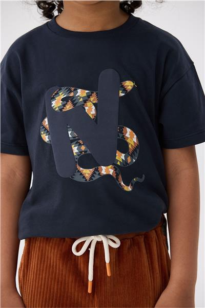 Nebbati Erkek Çocuk Antrasit T-Shirt