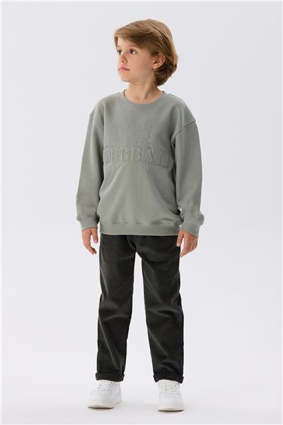 Nebbati Erkek Çocuk Bej Sweatshirt