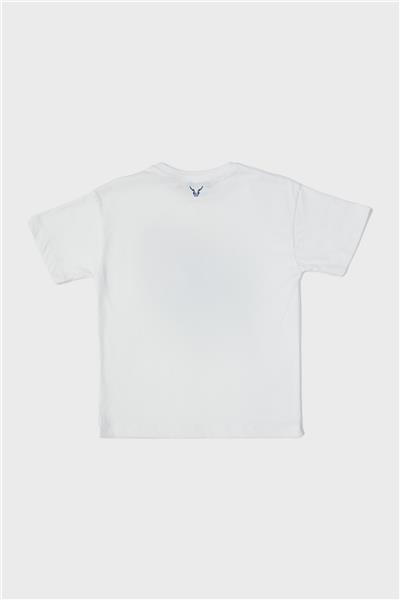 Nebbati Erkek Çocuk Beyaz T-Shirt