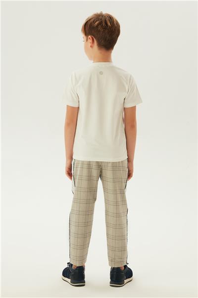 Nebbati Erkek Çocuk Beyaz T-Shirt