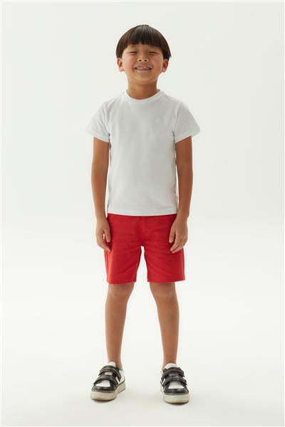 Nebbati Erkek Çocuk Beyaz T-Shirt